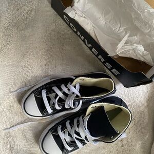 Converse Black Youth High-Tops